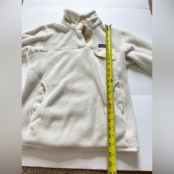 Patagonia Retool Snap-T Pullover Fleece Size Small Cream - Picture 9 of 9